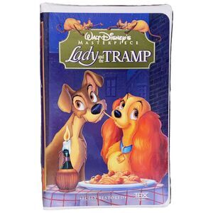 Disney Lady and the Tramp Clamshell VHS 1998 Masterpiece Collection Sealed